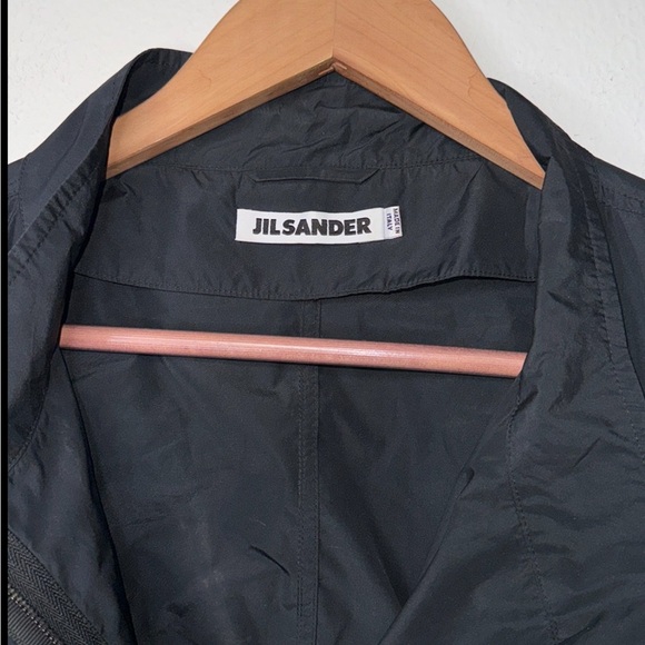 JIL SANDER Ultralight Black Jacket Size 36 - Picture 4 of 7